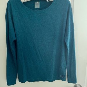 Calia Teal Yoga/casual top